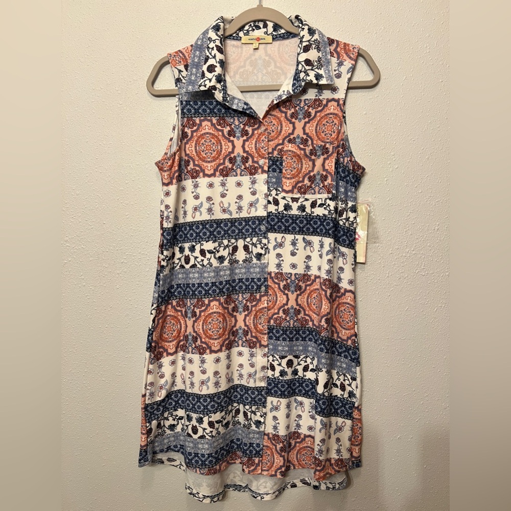 Wishful Park Floral and Paisley Top